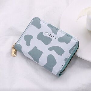 ⚠️Clearance Blue Cow Print Wallet